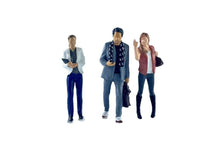 Load image into Gallery viewer, 1:64 Painted Figure Model Miniature Resin Diorama Sand Bussiness Man Lady Set New