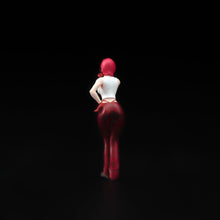 Load image into Gallery viewer, 1:64 Painted Figure Model Miniature Resin Diorama Sand Red Hair Beauty Lady Toy New