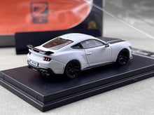 Load image into Gallery viewer, DCM 1:64 White Mustang Dark Horse Coupe Sports Model Diecast Metal Car New Collection
