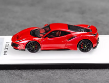 Load image into Gallery viewer, RW 1:64 Red 488 Pista Hard Top Super Racing Sports Model Diecast Resin Car New Collection