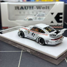 Load image into Gallery viewer, XKE 1:64 White 911 RWB 993 #41 LBWK Sports Model Diecast Metal Car New Collection