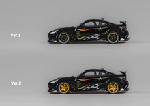 Load image into Gallery viewer, CM 1:64 Black BRZ Varis ARISING-1 Racing Sports Model Diecast Metal CarNew