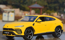 Load image into Gallery viewer, Maisto 1:24 Yellow URUS SUV Racing Sports Model Toy Diecast Metal Car BN