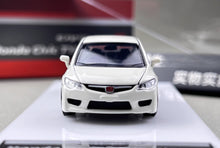 Load image into Gallery viewer, MH 1:64 Championship White Civic Type R FD2 Sports Model Diecast Metal Car BN