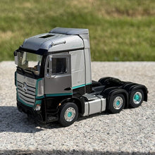 Load image into Gallery viewer, IMC 1:50 Silver Benz Actros 1 Heavy Truck Model Diecast Metal Car New