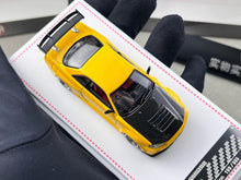 Load image into Gallery viewer, FH 1:64 Yellow Carbon Skyline GTR R34 Z-Tune Sport Model Diecast Metal Car New Collection