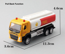 Load image into Gallery viewer, CCA 1:72 Volvo Shell Tanker Truck Model Toy Diecast Metal Car BN