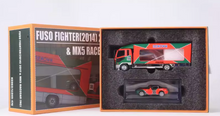Load image into Gallery viewer, Shadow 1:64 Fuso Fighter Transporter Truck MX5 Model Diecast Metal Car New Collection