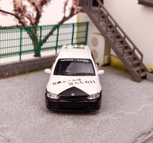 Load image into Gallery viewer, SW 1:64 JDM Police EG6 Civic R Hatchback Sports Model Diecast Metal Car New