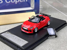 Load image into Gallery viewer, SH 1:64 Red LBWK Copen GTR Convertible Sports Model Diecast Metal K Car New