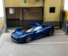 Load image into Gallery viewer, MINIGT 1:64 Blue Jaguar C-X75 Racing Sports Model Diecast Metal Car New Collection