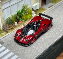 Load image into Gallery viewer, LCD 1:64 Red Carbon Zonda HP Convertible Sports Model Diecast Metal Car New Collection