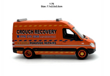 Load image into Gallery viewer, OXFORD 1:76 Benz Rescue Vehicle Van Truck Model Diecast Metal Car New