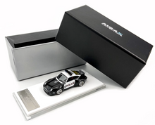 Load image into Gallery viewer, MY64 1:64 Police NFS Gnuther Werks 911 400R Sports Model Diecast Resin Car New Collection