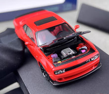 Load image into Gallery viewer, SH 1:64 Red SRT Hellcat Muscle Sports Model Diecast Metal Car New Collection