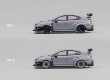 Load image into Gallery viewer, CM 1:64 Gray JDM Impreza STI Varis Widebody Sports Model Diecast Metal Car New Collection