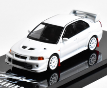 Load image into Gallery viewer, HobbyJapan 1:64 White Lancer Evolution EVO 6 VI Sport Model Diecast Metal Car