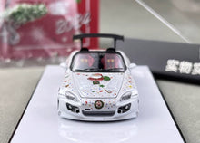 Load image into Gallery viewer, MT 1:64 JDM White S2000 Christmas Sports Model Diecast Metal Car New Collection
