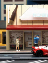 Load image into Gallery viewer, 1:64 Painted Figure Mini Model Miniature Car Scenes Resin Toy Photo Posing Girl