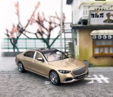 Load image into Gallery viewer, ARBox 1:64 Gold 2021 S680 Maybach Luxury Sedan Model Diecast Metal Car New
