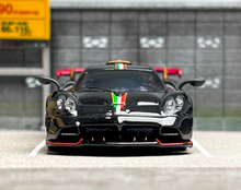 Load image into Gallery viewer, Tarmac 1:64 Black Imola Nero Oro Racing Sports Model Diecast Metal Car New Collection