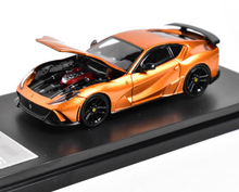 Load image into Gallery viewer, LT 1:64 Orange 812 Novitec Super Racing Sports Model Diecast Metal Car New Collecction