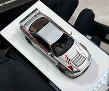 Load image into Gallery viewer, BZMW 1:64 Silver Decal Skyline GTR R34 NISMO Z-Tune Model Diecast Resin Car