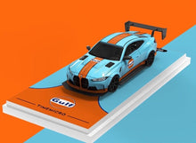 Load image into Gallery viewer, TM 1:64 M4 Gulf Advan Coupe Figure Sports Model Diecast Metal Car New Collection