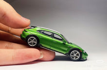 Load image into Gallery viewer, AF 1:64 Green Taycan Tturbo S Cross Turismo Sports Model Diecast Metal Car New Collection