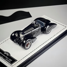 Load image into Gallery viewer, GFCC 1:64 HEC Black 1930 SSK Classic Vintage Model Diecast Metal Car New Collection