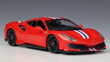 Load image into Gallery viewer, Bburago 1:24 488 Pista Racing Sports Model Toy Diecast Metal Car BN