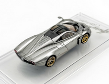 Load image into Gallery viewer, CM 1:64 Silver Huayra Codalunga Racing Sports Model Diecast Metal Car New Collection