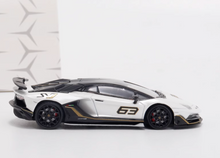 Load image into Gallery viewer, RM 1:64 Aventador SVJ #63 Racing Sports Model Diecast Metal Car New Collection
