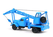 Load image into Gallery viewer, XCARTOYS 1:64 Blue FAW Jiefang CA10 Crane Truck Model Diecast Metal Car New