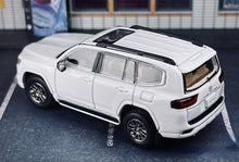 Load image into Gallery viewer, GCD 1:64 White Land Cruiser LC300 GR Sports SUV Model Diecast Metal Car BN