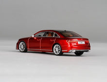 Load image into Gallery viewer, JKM 1:64 Red S8 L D5 Luxury Sedan Sports Model Diecast Metal Car New Collection