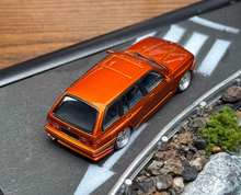 Load image into Gallery viewer, Mortal 1:64 Orange E30 Touring Wagon Sports VIP Model Diecast Metal Car New Collection