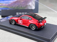 Load image into Gallery viewer, Fuji 1:64 JDM Red Carbon GR86 Pandem ZN8 Racing Sport Model Diecast Metal Car