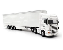 Load image into Gallery viewer, 1:76 White Scania R580 Refrigerated Container Truck Model Diecast Metal Car