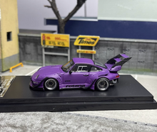 Load image into Gallery viewer, SW 1:64 Purple 993 Rotana RWB Widebody Classic Sports Model Diecast Metal Car