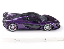 Load image into Gallery viewer, DMH 1:64 Purple P1 Super Racing Sports Model Diecast Resin Car New Collection