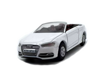 Load image into Gallery viewer, 1:76 White S3 Roadster Convertible Sports Model Diecast Metal Car New Collection