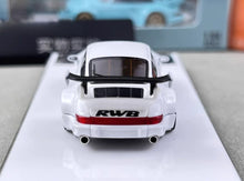 Load image into Gallery viewer, FS 1:64 Fast Speed White RWB 964 Racing Sports Model Diecast Metal Car New Collection