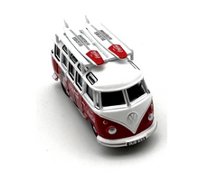 Load image into Gallery viewer, 1:76 VW Red T1 Mini Bus Van Camper Coke Model Diecast Metal Car New