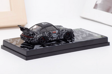 Load image into Gallery viewer, Flame 1:64 Black RWB 993 Hoonigan #43 Sports Model Diecast Metal Car New Collection