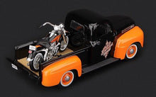 Load image into Gallery viewer, Maisto 1:241958 FLH Duo Glide 1948 F1 Pickup Truck Motorcycle Model Toy Metal