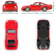 Load image into Gallery viewer, WELLY 1:24 959 Classic Super Racinng Sport Model Diecast Metal Car Display