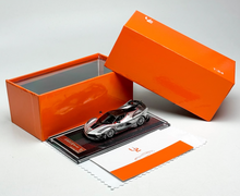 Load image into Gallery viewer, U2 1:64 Silver FXX-K EVO #22 Super Racing Sports Model Diecast Resin Car New Collection