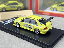 Load image into Gallery viewer, FS 1:64 JDM FNF Green Lancer EVO VII Paul Figure Model Diecast Metal Car New Collection