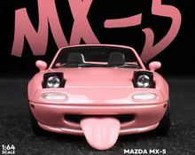 Load image into Gallery viewer, ATS 1:64 Pink Miata MX-5 Roadster Sports Model Diecast Metal Car New Collection